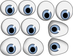 Eyes Cartoon, Fun, Expressive, Creative, Animation PNG
