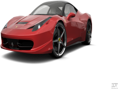Ferrari 458, V8 Engine, High Performance, Luxury Vehicle, Exotic Car PNG