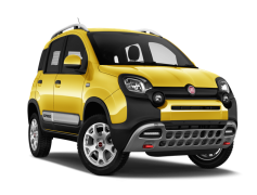 Fiat Panda Yellow, Compact Car, Fun Drive, Urban Vehicle, Stylish Hatchback PNG