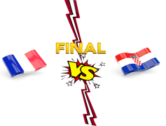 FIFA World Cup 2018 Final Match France VS Croatia, Goals, Celebration, Trophy, Fans PNG