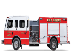 Fire Truck, Firefighter, Fire Hose, Rescue Equipment, Safety Response PNG