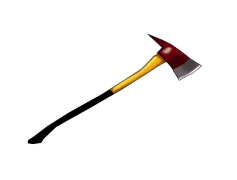 Firefighter Axe, Emergency Equipment, Durable Handle, Firefighting Gear, Axe Head PNG