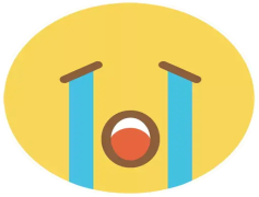 Flat Circle Emoji, Basic Emoji, Geometric Shape, Circular Graphic, Plain Representation PNG