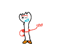 Forky, Pixar, Fun, Animation, Character PNG