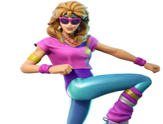 Fornite Aerobic Assassin, Epic Moves, Dance Battle, Fitness Warrior, Action Hero PNG