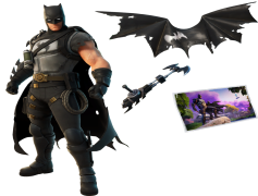 Fornite Batman Zero, Crossover, Comics, Gaming, Superhero PNG