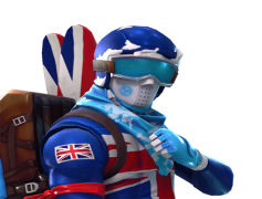 Fornite Bone Ravage, Battle, Wings, Skeleton, Raven PNG