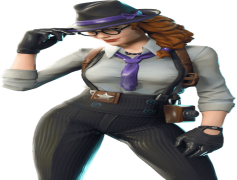 Fortnite Gumshoe, Characters, Skins, Detective, Gaming PNG