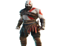 Fortnite Kratos, PlayStation Icon, Action Adventure, Epic Crossover, Mythical Warrior PNG