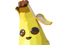 Fortnite Peely, Playable Character, Battle Royale, Gaming Icon, Banana Character PNG