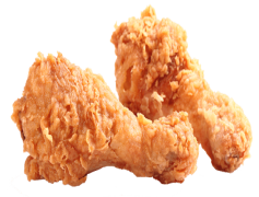 Fried Chicken, Southern, Fried, Comfort Food, Juicy PNG