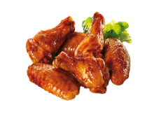 Fried Chicken Wings, Delicious, Crispy, Seasoned, Spicy PNG