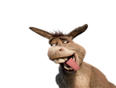 Funny Donkey, Whimsical, Cartoon, Comical, Humorous PNG