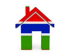 Gambia Flag, Rectangular Banner, National Symbol, Cultural Significance, Horizontal Stripes PNG