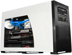 Gaming Computer, Custom Build, Enhanced Cooling, Gaming Monitor, Powerful Hardware PNG