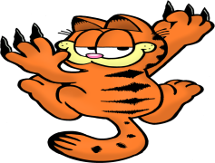 Garfiel, Series, Cartoon, Humor, Animated PNG