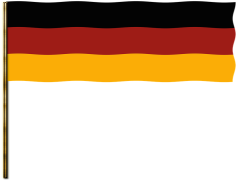 Germany Flag, Cultural Emblem, European Identity, Tricolor Banner, Patriotism PNG
