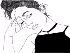 Girl Drawing, Pencil Art, Colorful Portrait, Imaginative Scene, Visual Storytelling PNG