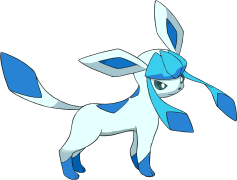 Glaceon Pokemon, Special Ability, Frosty Appearance, Evolution, Ice Crystal PNG