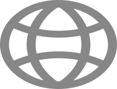 Globe Icon, Sphere Motif, International Marker, Global Representation, World Symbol PNG