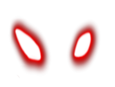 Glowing Red Eyes, Fiery Crimson Gaze, Radiant Ruby Vision, Luminous Scarlet Stare, Dazzling Vermilion Glare PNG