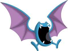 Golbat Pokemon, Bat, Flying, Winged, Evolution PNG