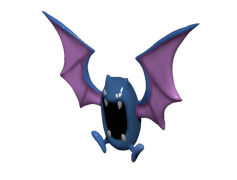 Golbat Pokemon, Bloodsucker, Night Hunter, Flying Type, Bat Pokémon PNG