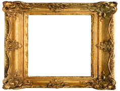 Gold Antique Frame, Framing Solution, Timeless Art, Vintage Decor, Ornate Frame PNG