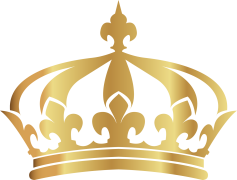 Gold Queen Crown, Noble Headgear, Majestic Tiara, Regal Headpiece, Sovereign Crown PNG