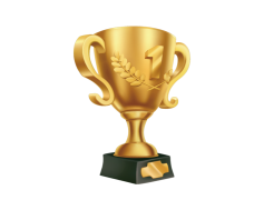 Golden Award, Victory, Prestige, Recognition, Success PNG