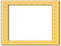 Golden Frame, Decorative, Luxury, Vintage, Classic PNG
