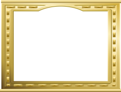Golden Frame, Luxurious, Timeless, Decorative, Elegant PNG