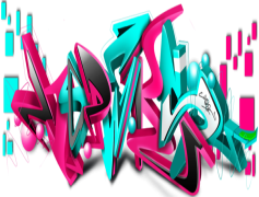 Graffiti Art, Colorful Murals, Visual Communication, Artistic Statement, Public Space PNG
