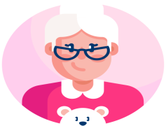 Granny, Love, Wisdom, Heritage, Vintage PNG