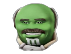 Green Dank Meme, Trend, Viral, Meme Culture, Satire PNG