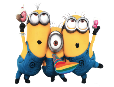 Group Minions, Playful, Fun, Animation, Characters PNG
