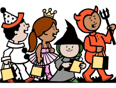 Halloween Trick Or Treat, Kids, Decorations, Ghosts, Candy PNG