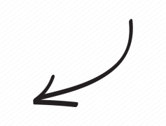 Hand Drawn Arrow, Sketch Arrow, Doodle Arrow, Creative Arrow, Whimsical Arrow PNG