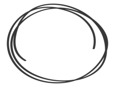 Hand Drawn Circle, Creative Loop, Rustic Circular Outline, Unique Round Drawing, Whimsical Circle Sketch PNG