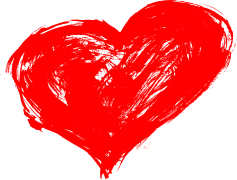 Hand Drawn Heart, Creative Heart, Unique Heart, Artistic Heart, Vintage Heart PNG