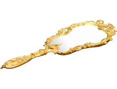 Hand Mirror, Portable, Personal Care, Vanity, Grooming PNG