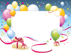 Happy Birthday Frame, Birthday Wishes, Joyful Moments, Special Day, Celebration Border PNG
