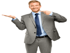 Happy Businessman PNG