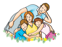 Happy Family Vector, Family Values, Cherished Moments, Love And Care, Joyful Togetherness PNG
