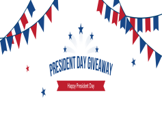 Happy Presidents Day, Patriotic Spirit, Civic Engagement, National Holiday, Celebrate Leaders PNG