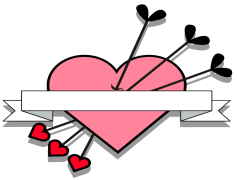 Heart Arrow, Target, Symbol, Cupid, Affection PNG