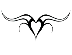 Heart Tattoo, Love Ink, Creative Ink, Symbolic Design, Emotional Expression PNG