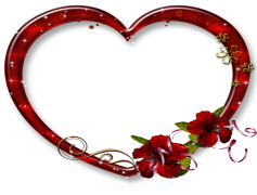 Hearts Frame, Love Theme, Festive Edge, Elegant Outline, Charming Accent PNG