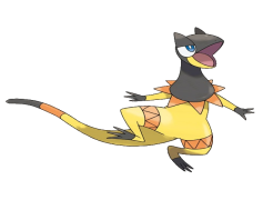 Heliolisk Pokemon, Dynamic Abilities, Rapid Movement, Generation Six, Solar Power PNG