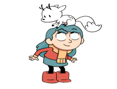 Hilda, Fantasy, Magic, Animation, Friendship PNG